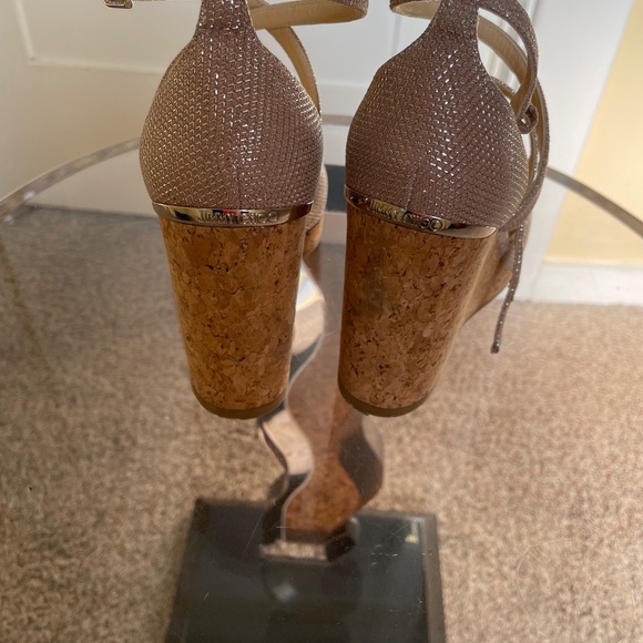 Jimmy Choo Wedge Sandals US Size 4 - Picture 5 of 7
